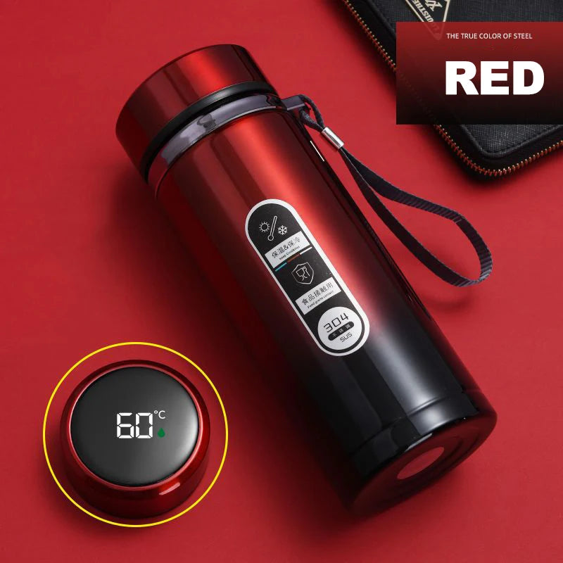 Stainless Steel Thermos Bottle LED Temperature Display 500ML- 1L Sus304 Vacuum Flask Portable Cup 2026 New