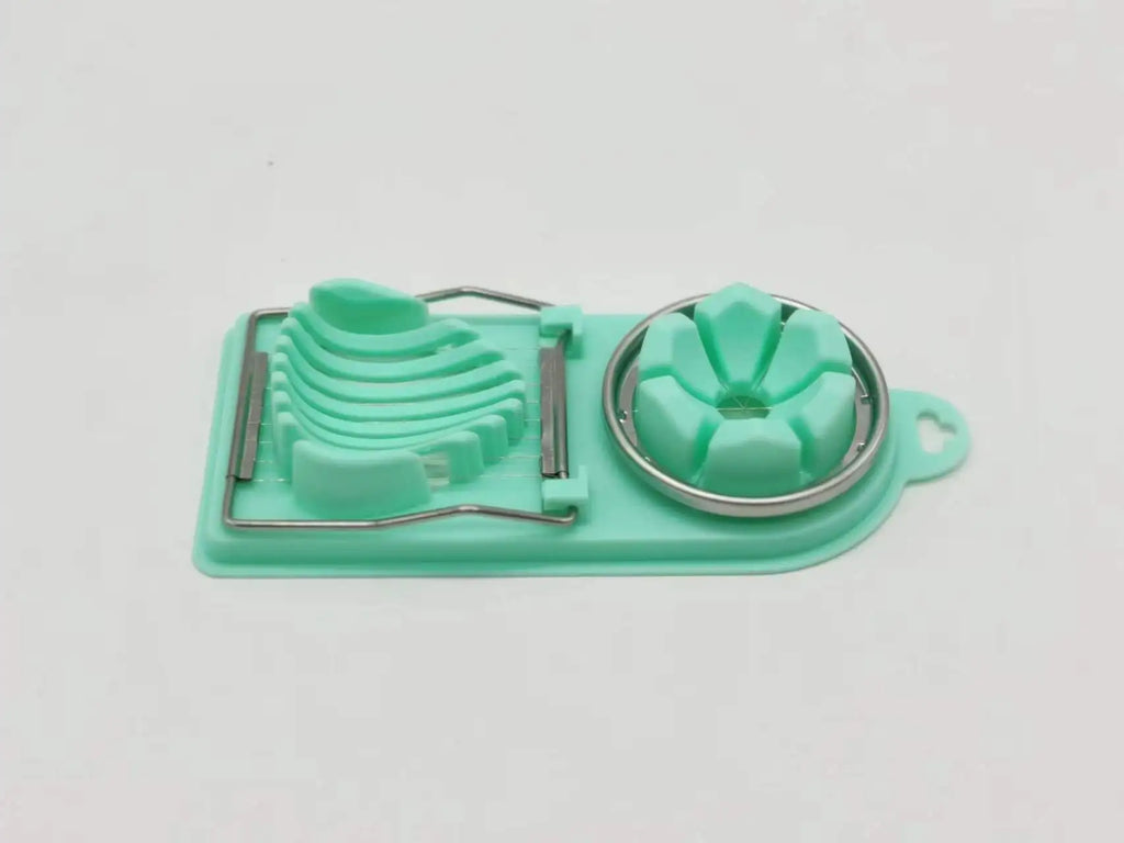 Multifunctional Egg Cutter Stainless Steel Egg Slicer Sectioner Cutter Mold Flower-Shape Luncheon Meat Cutter Kitchen Gadgets